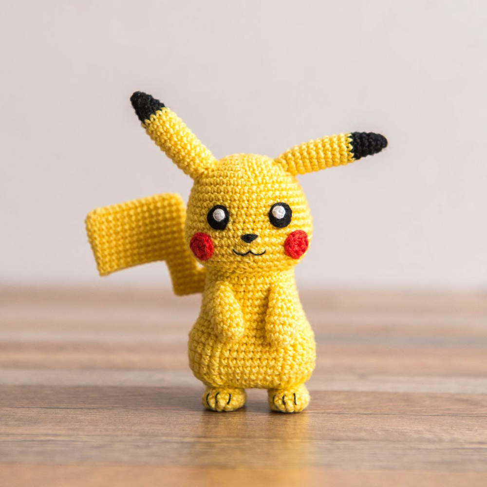 Small Pikachu Pokemon PDF Amigurumi Pattern.png