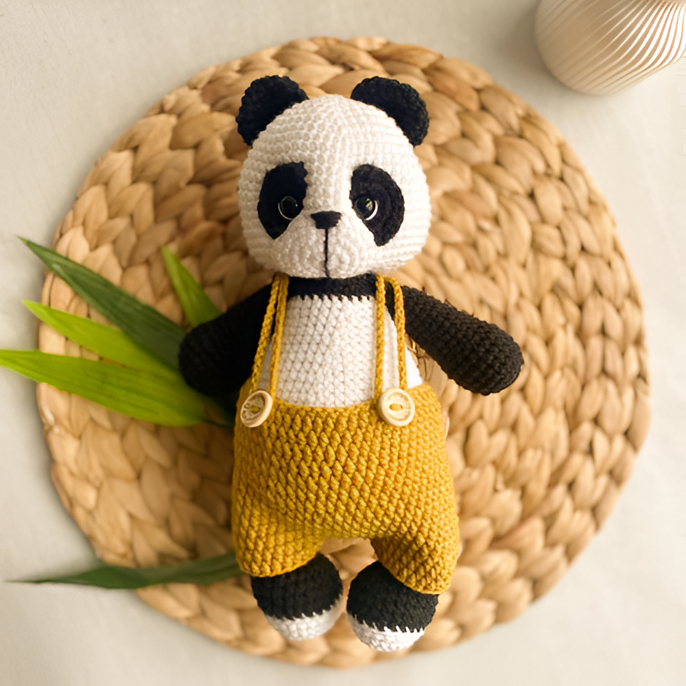 Free Crochet Panda Bear Toy Amigurumi Pattern