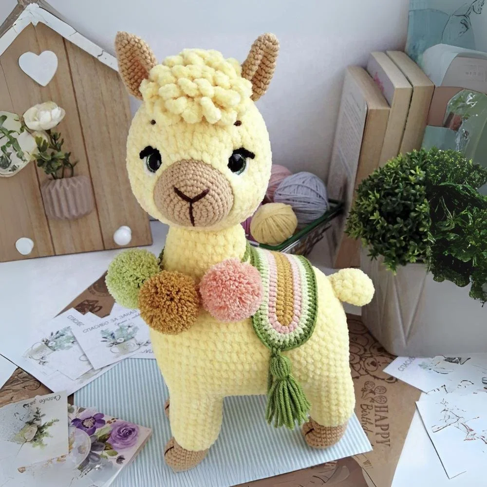 Free Download Large Llama Crochet Pattern