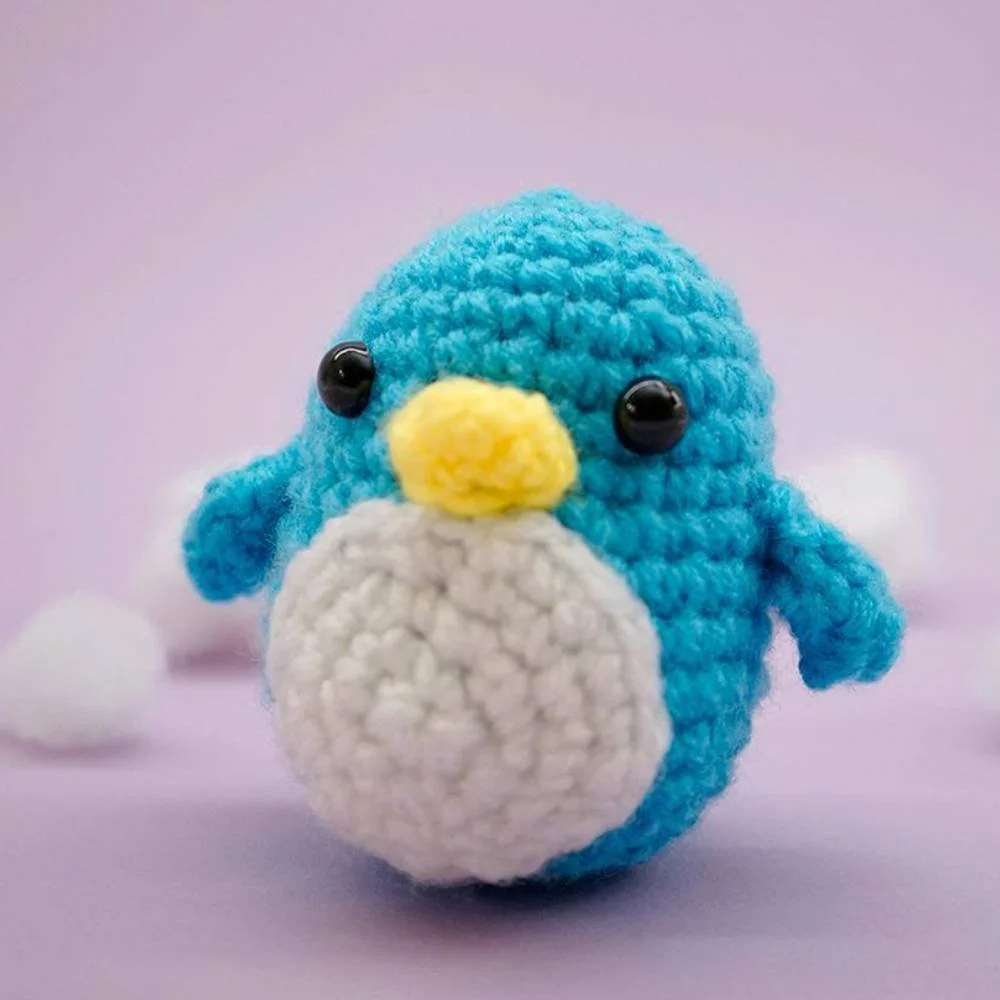 No Sew Baby Penguin Free PDF Crochet Pattern