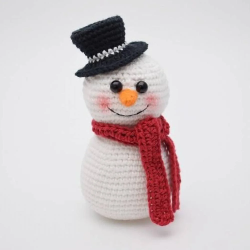 Christmas Free Snowman Crochet Pattern