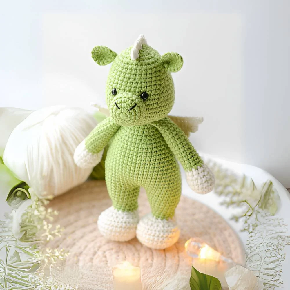 Natureborn Green Dragon Free Crochet Pattern