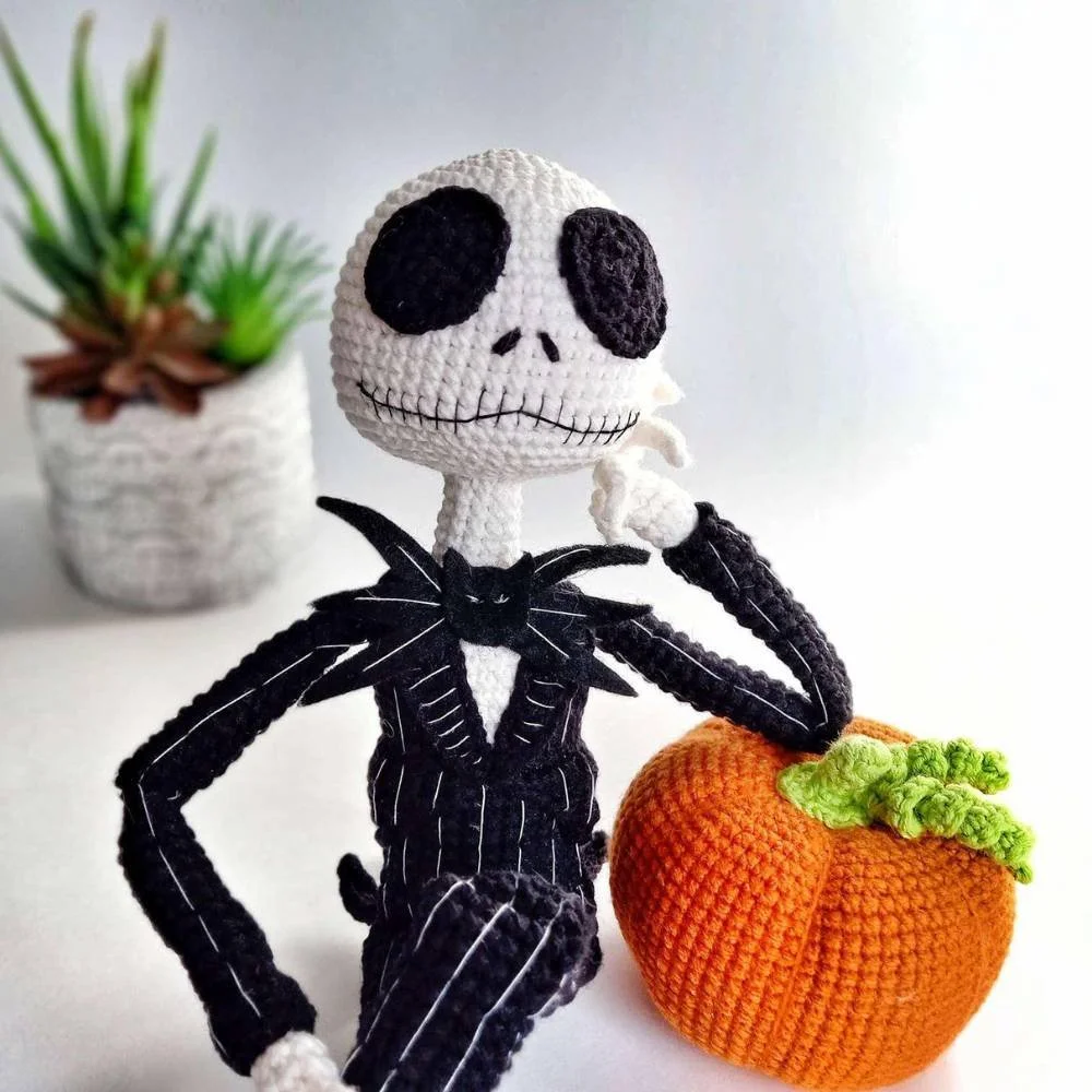 Free Halloween Jack Skellington Crochet Pattern