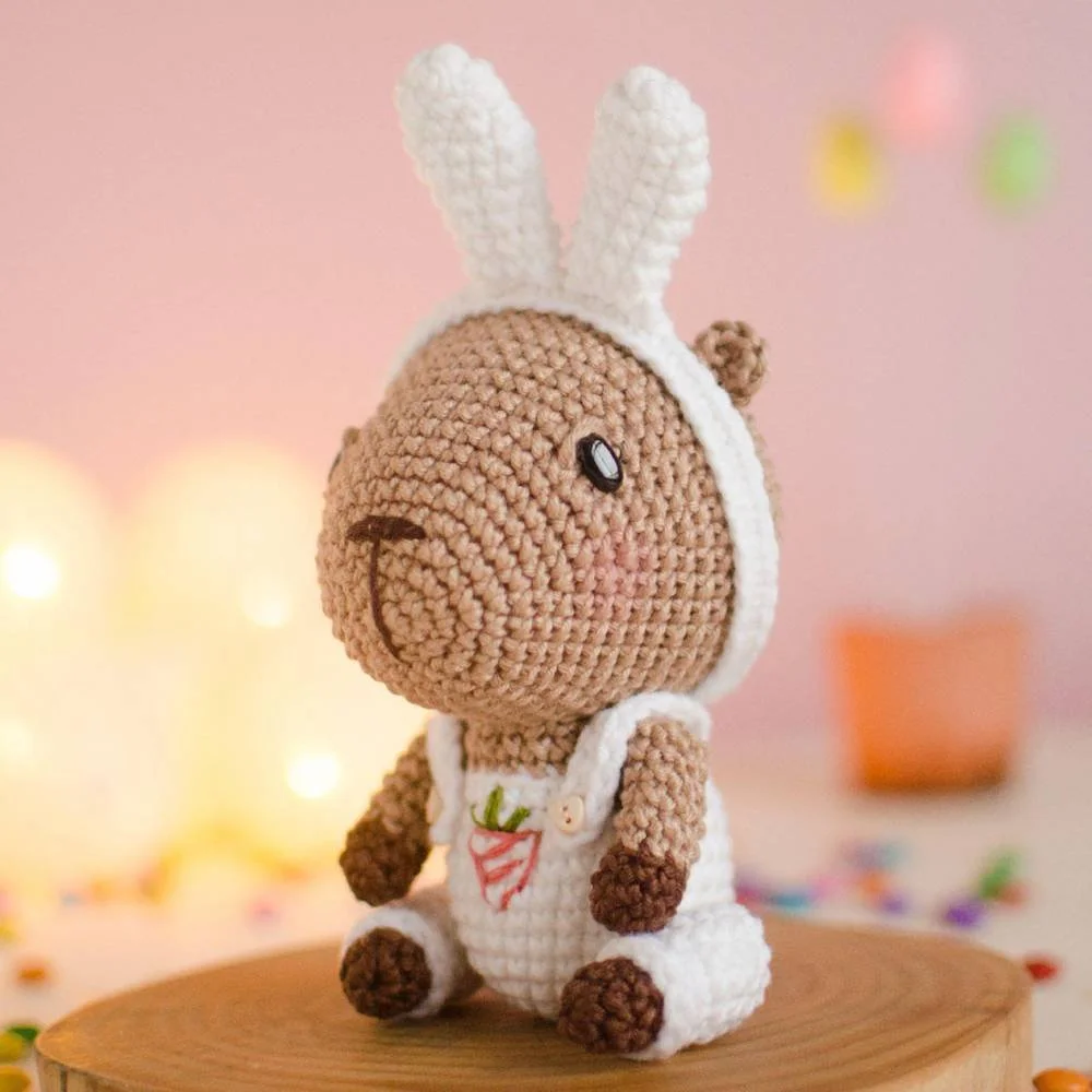Free Little Capybunny Crochet Pattern