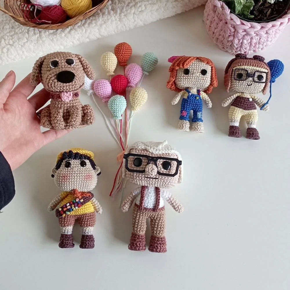 5-in-1 Up Characters Crochet Pattern Bundle.jpg