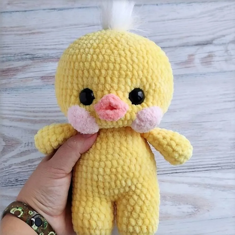 Easy Easter Chick Bird Crochet Pattern 2.jpg
