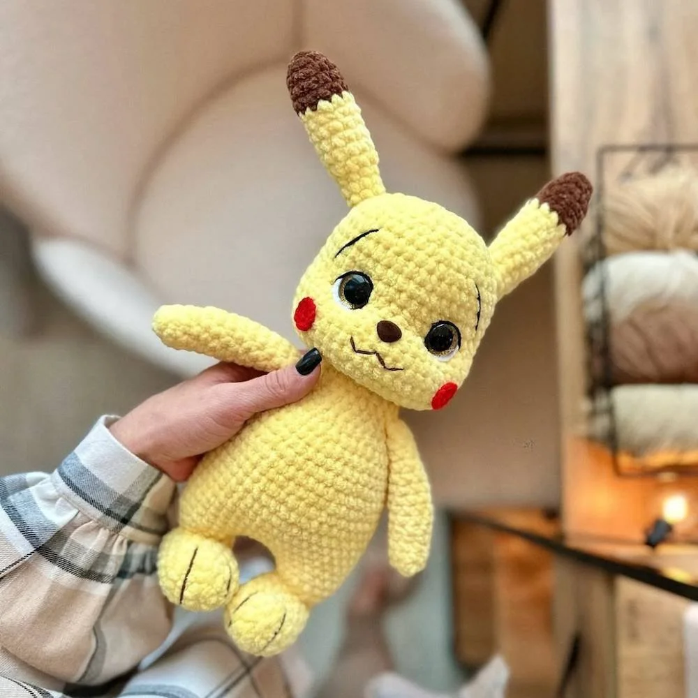 Large Pikachu Plushie Crochet Pattern 3.jpg