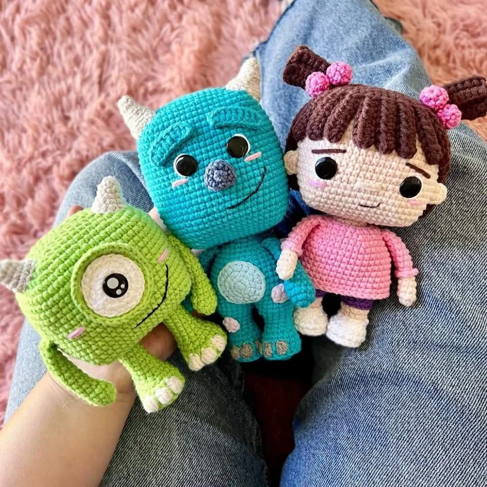 3-in-1 Monsters Inc Crochet Pattern Bundle 7.jpg