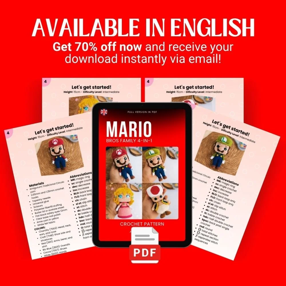 Super Mario Bros Family 4-in-1 Crochet Pattern Bundle 3.jpg