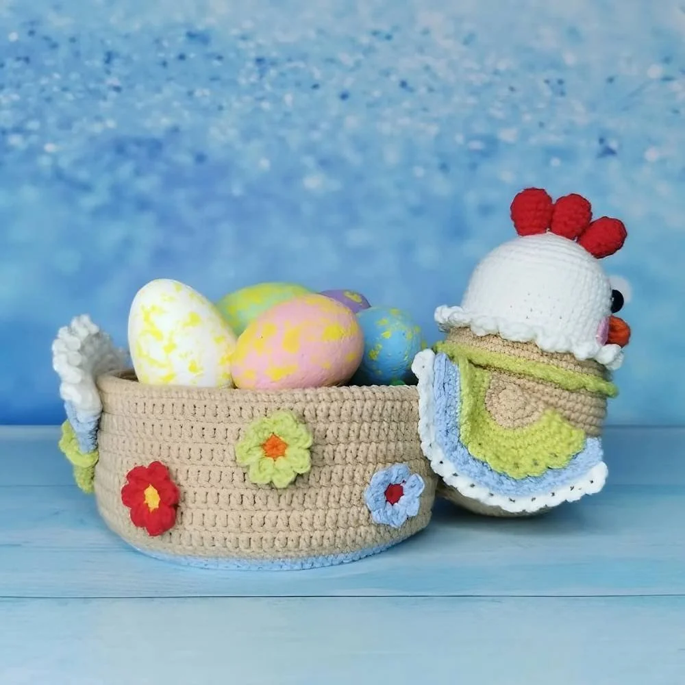 Easter Chicken Basket Crochet Pattern 3.jpg