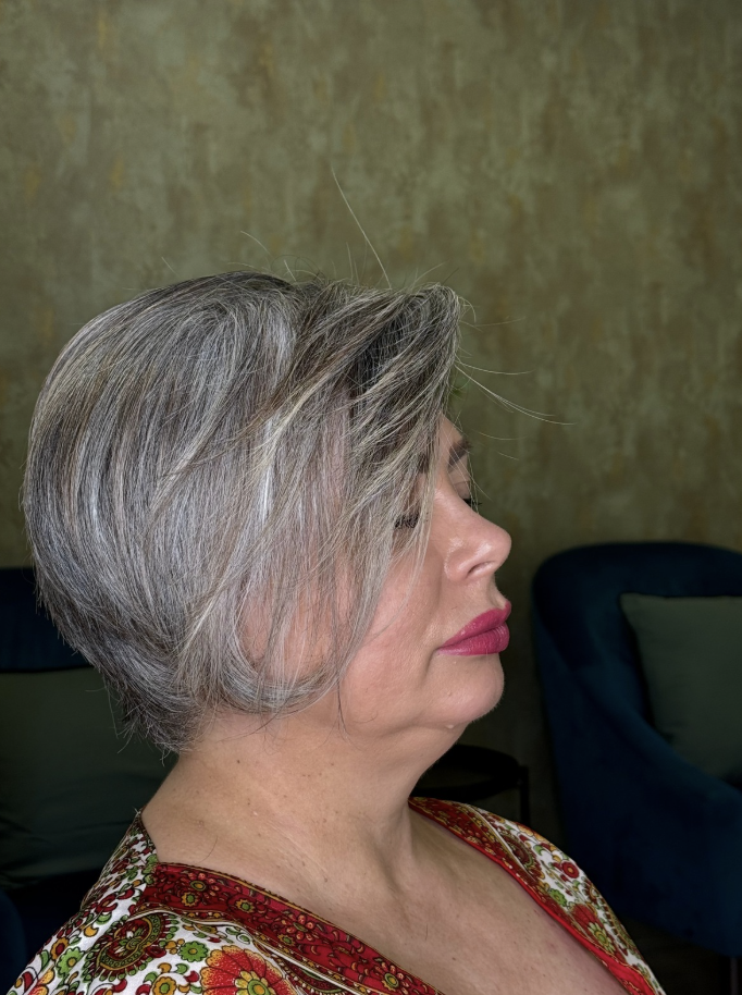 grey pixie.