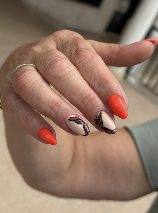 butterfly nails.