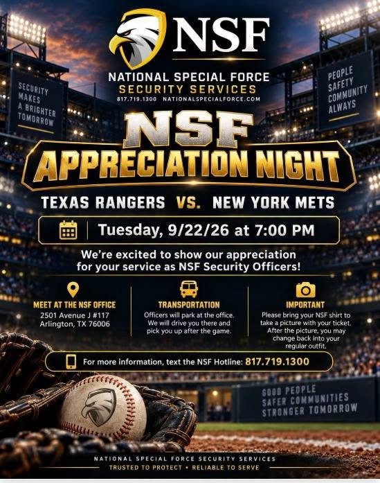 Texas Rangers Game