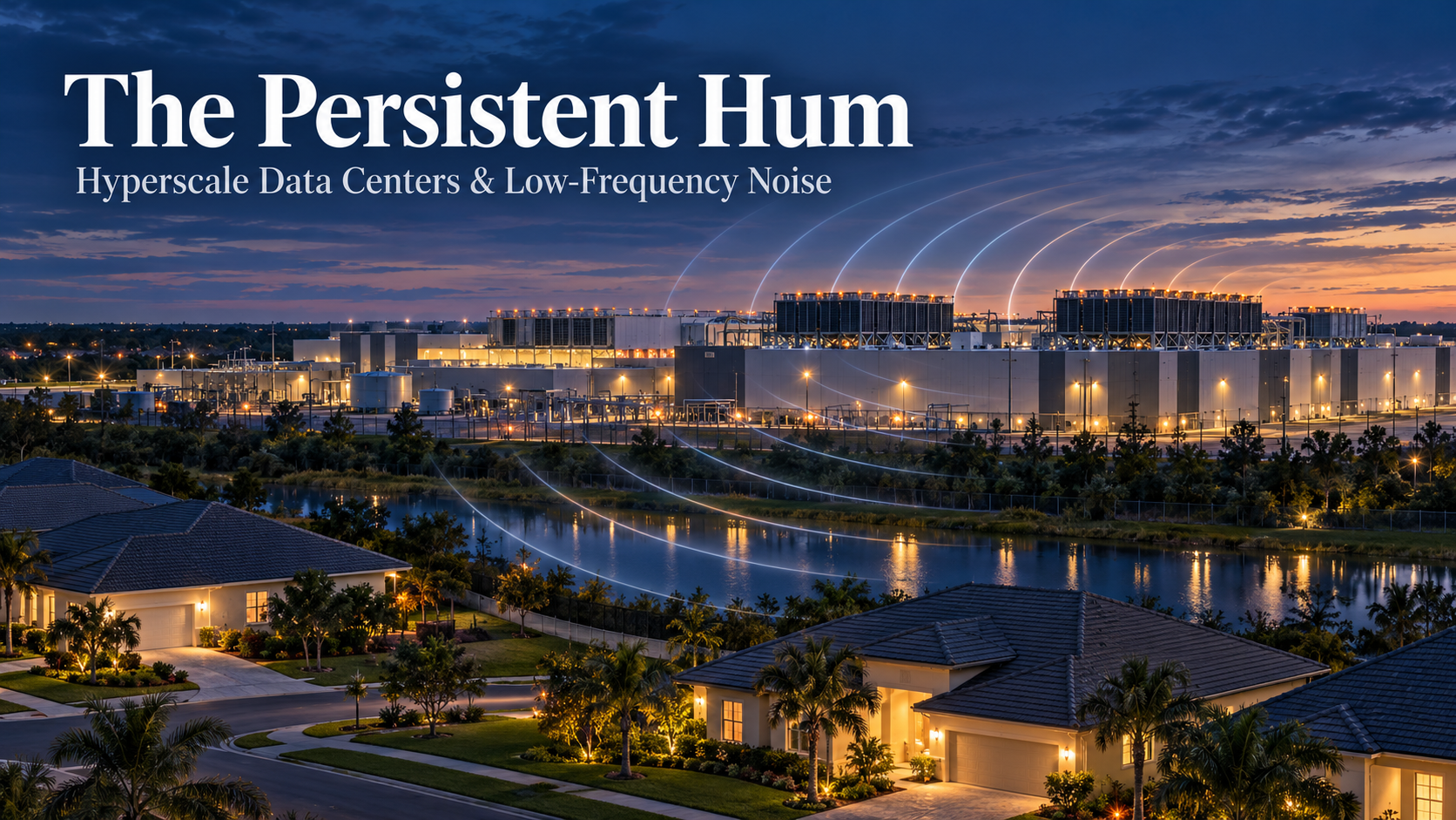 The Persistent Hum of Hyperscale Data Centers
