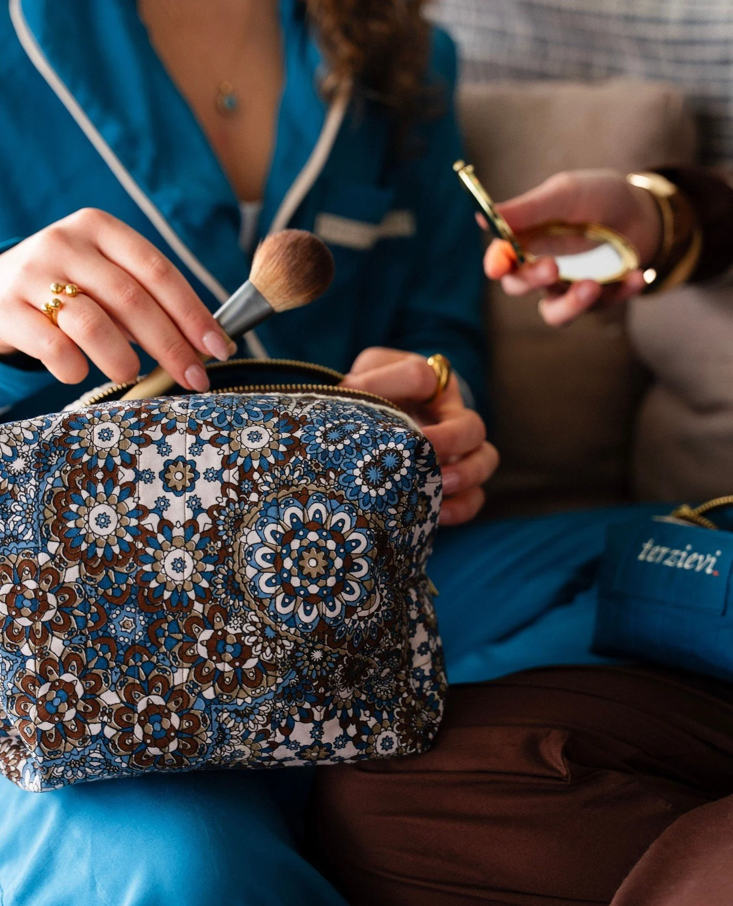 The Gathering Set⁠
⁠
Designed to hold daily essentials&mdash;makeup, small objects, or whatever the day gathers along the way.⁠
⁠
Shop now at terzievi.com