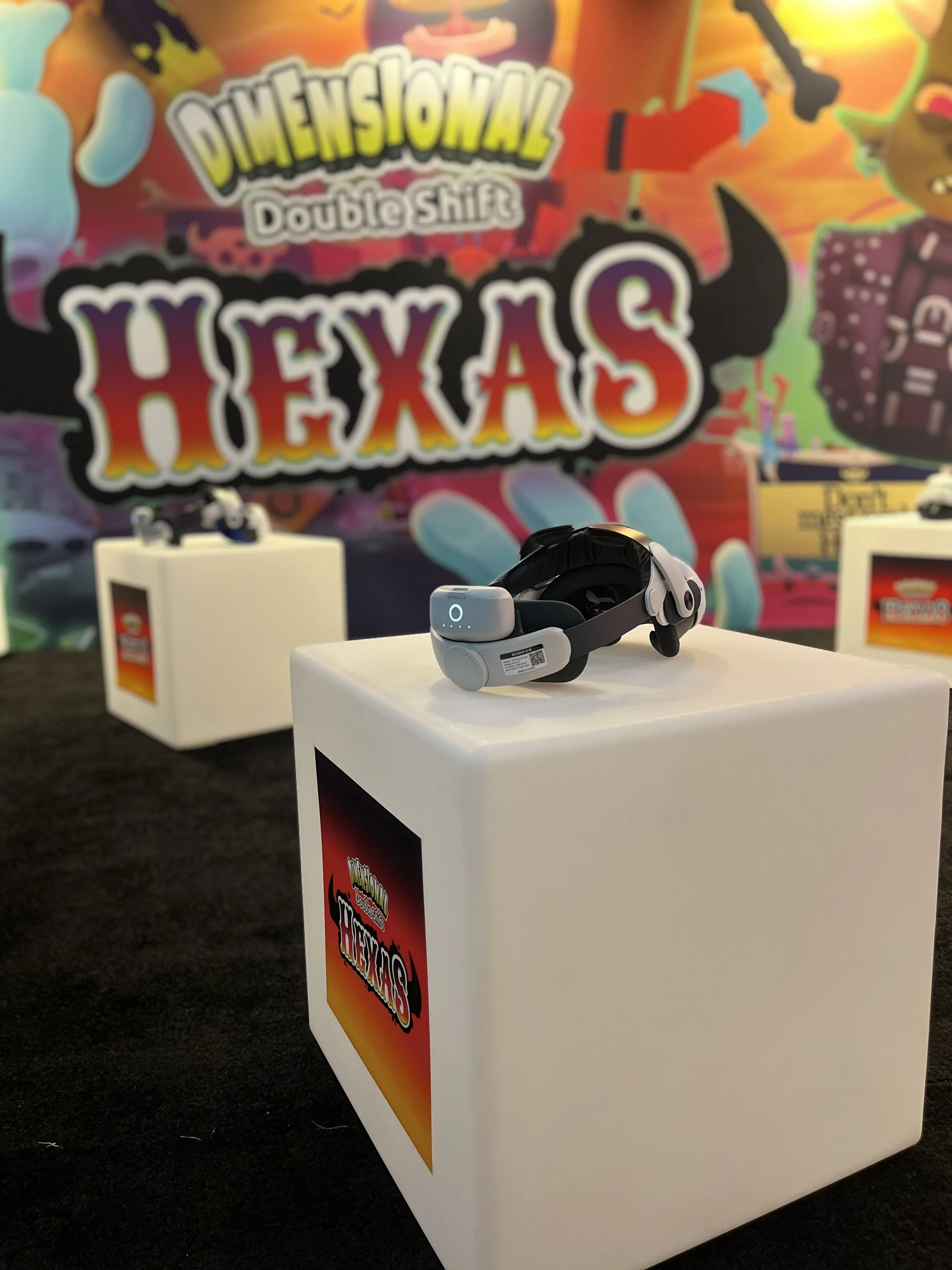 Hexas Convention Booth & Swag Design