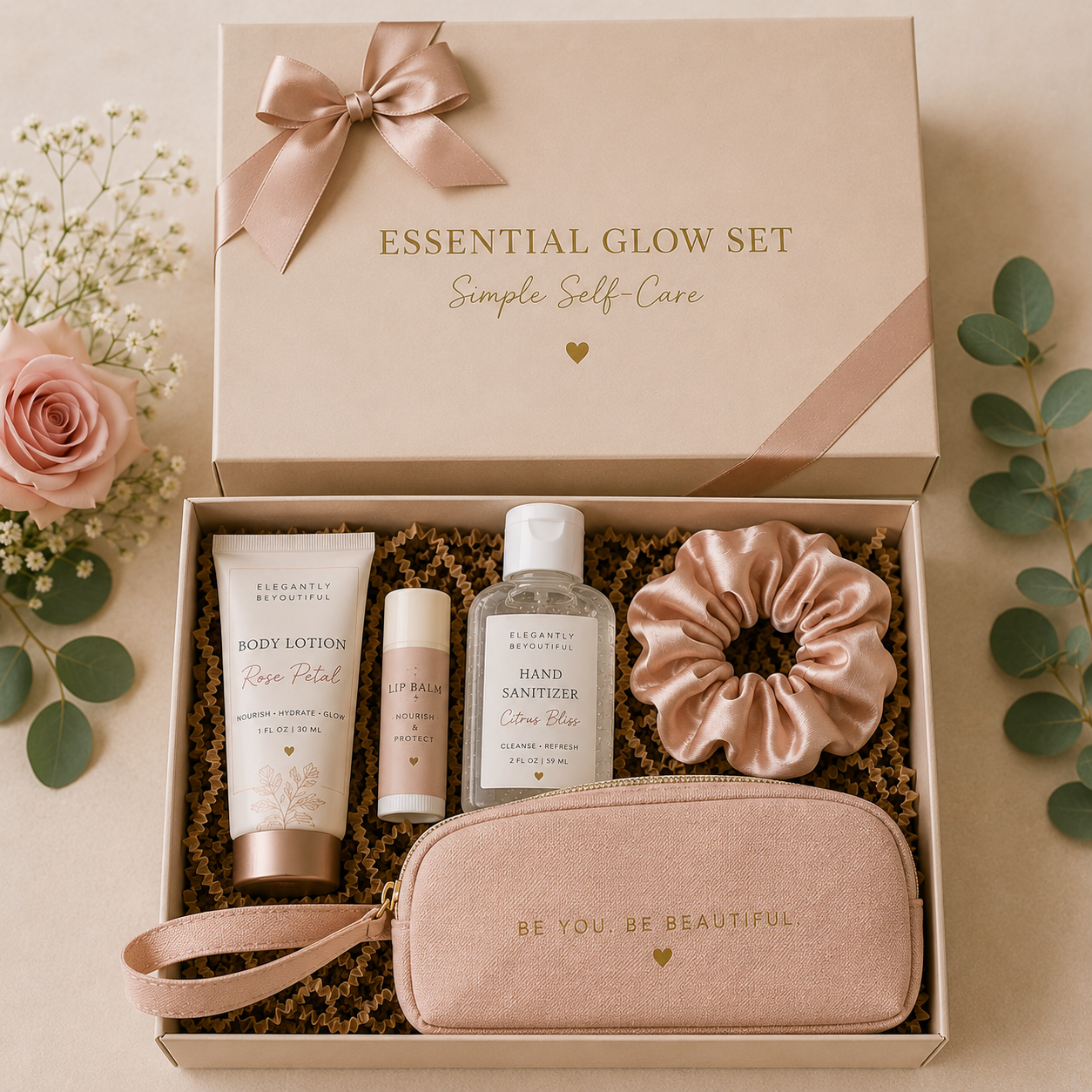Essential Glow Set- Simple Self-Care