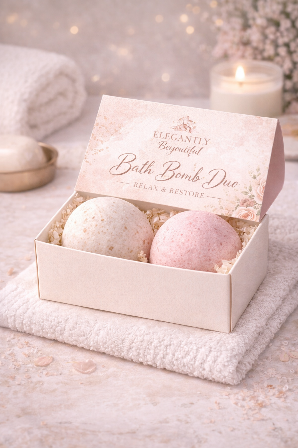 Bath Bomb Duo – Relax & Restore