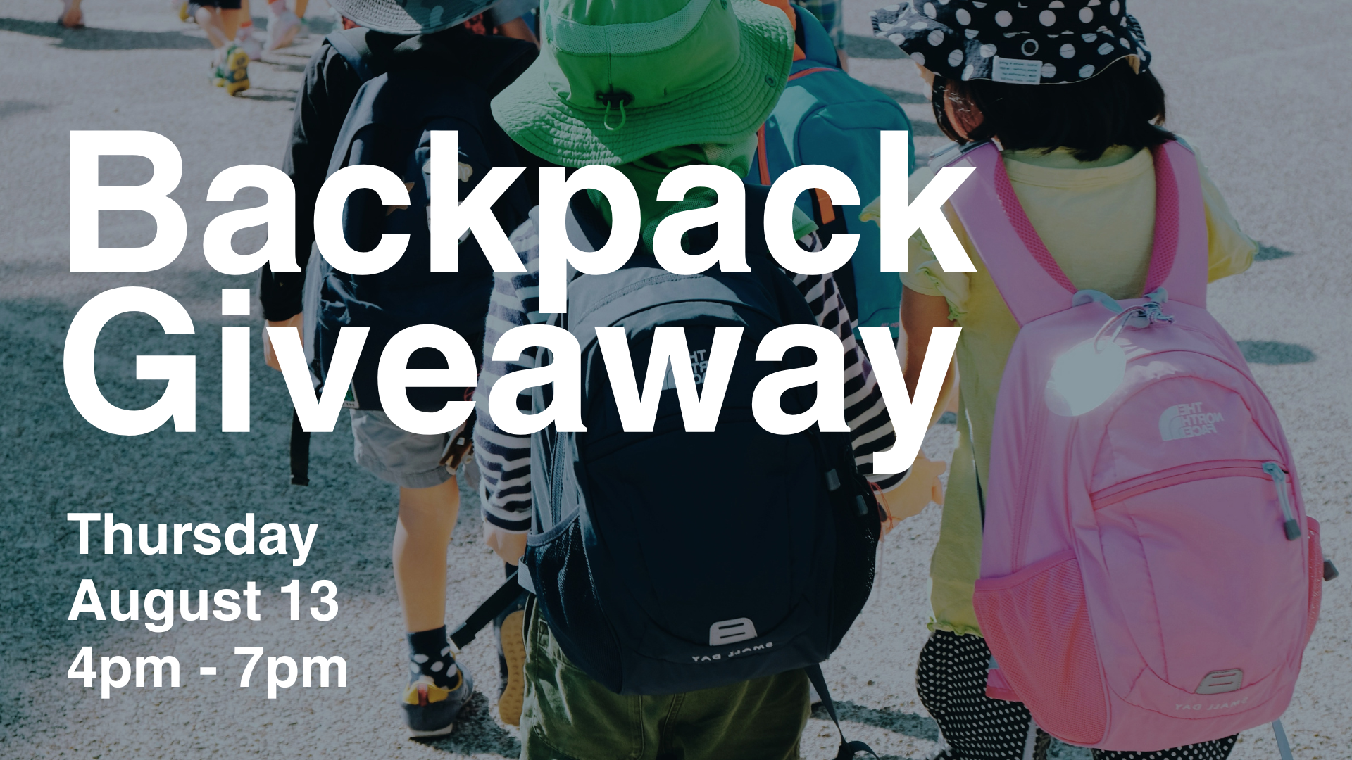 Backpack Giveaway