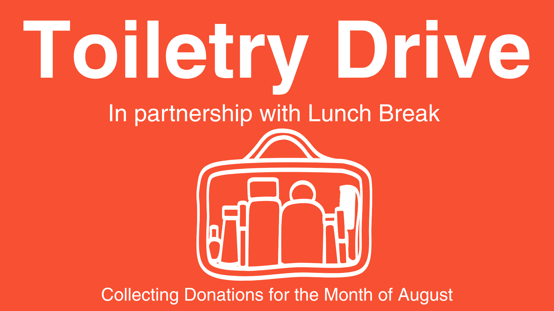 Toiletry Drive
