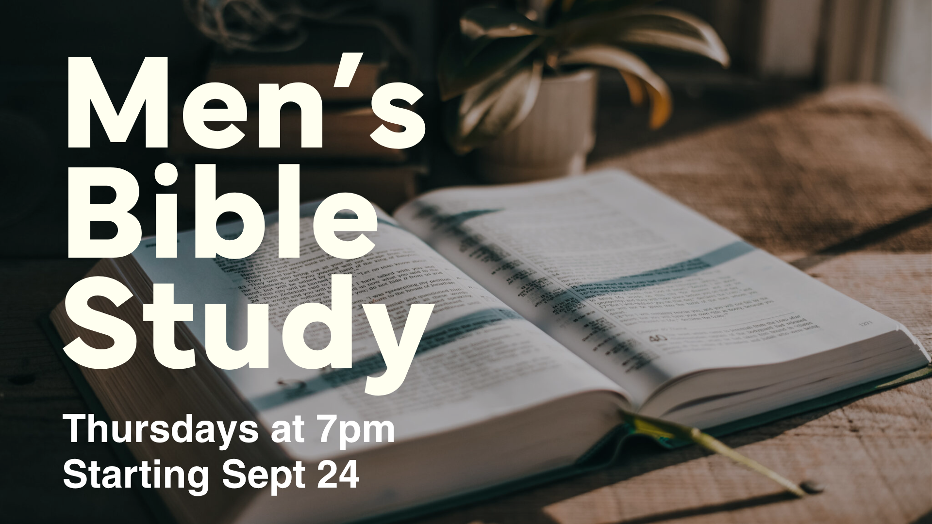Men's Bible Study