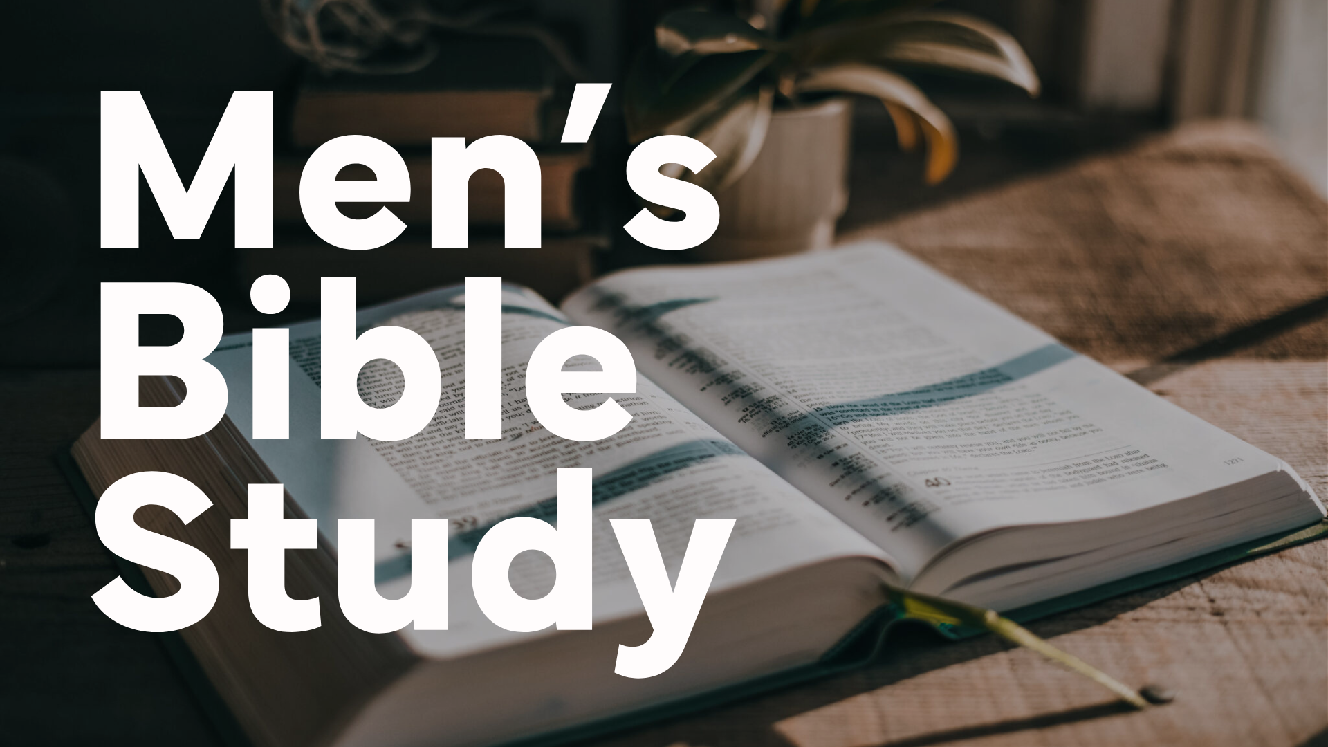 Men's Bible Study