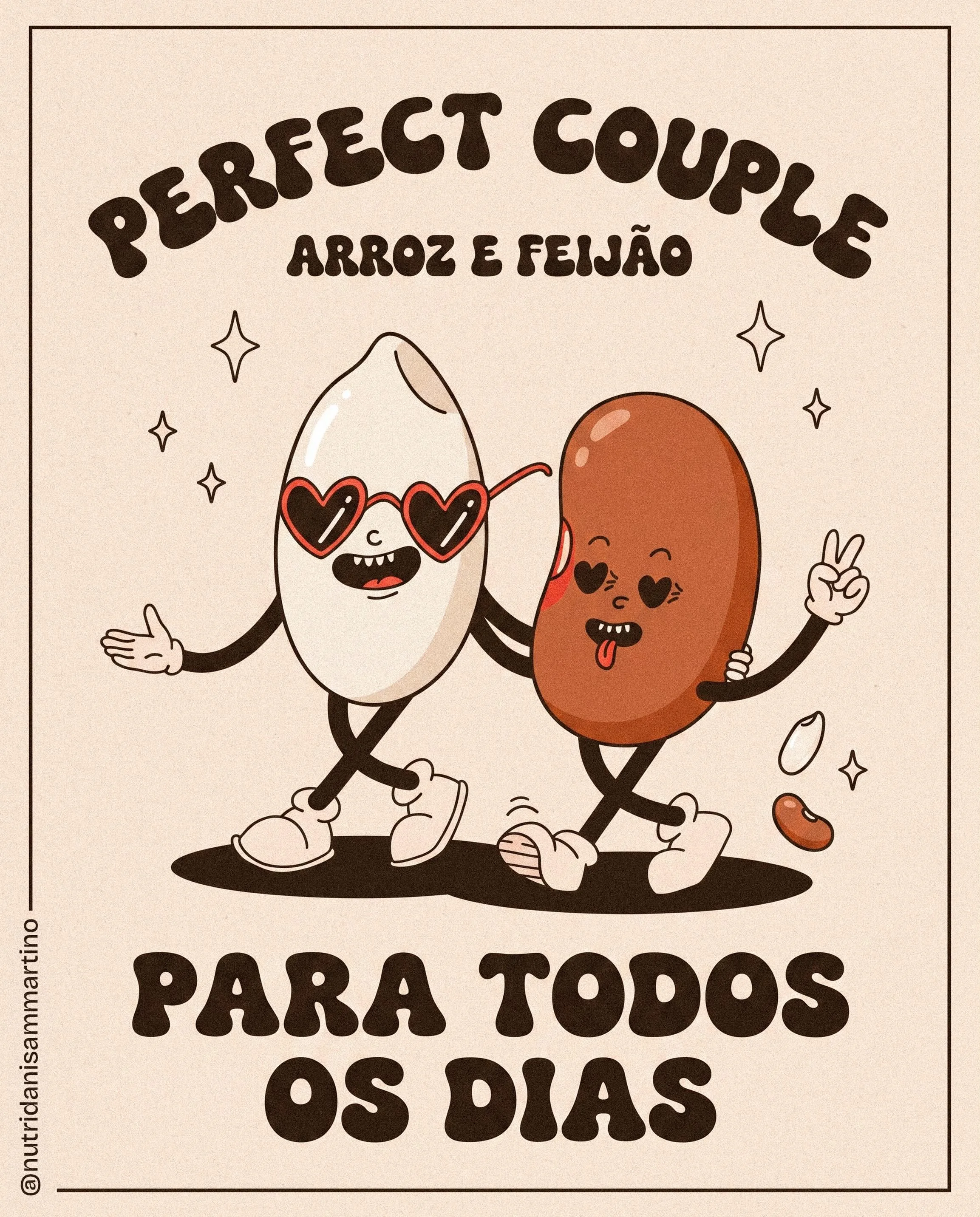 No Dia dos Namorados, eu precisava falar do casal mais ic&ocirc;nico de todos os tempos: arroz e feij&atilde;o.

Enquanto muita gente procura a pr&oacute;xima f&oacute;rmula m&aacute;gica, o suplemento da moda ou a dieta da vez, esse casal segue firm