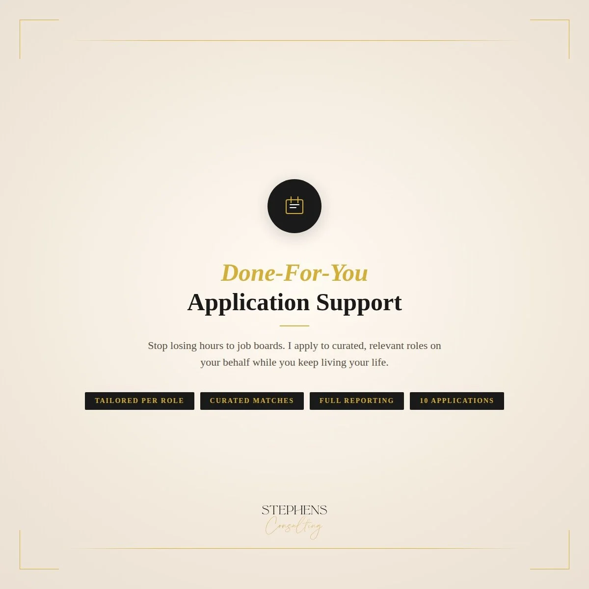 Application Support (10 Applications)