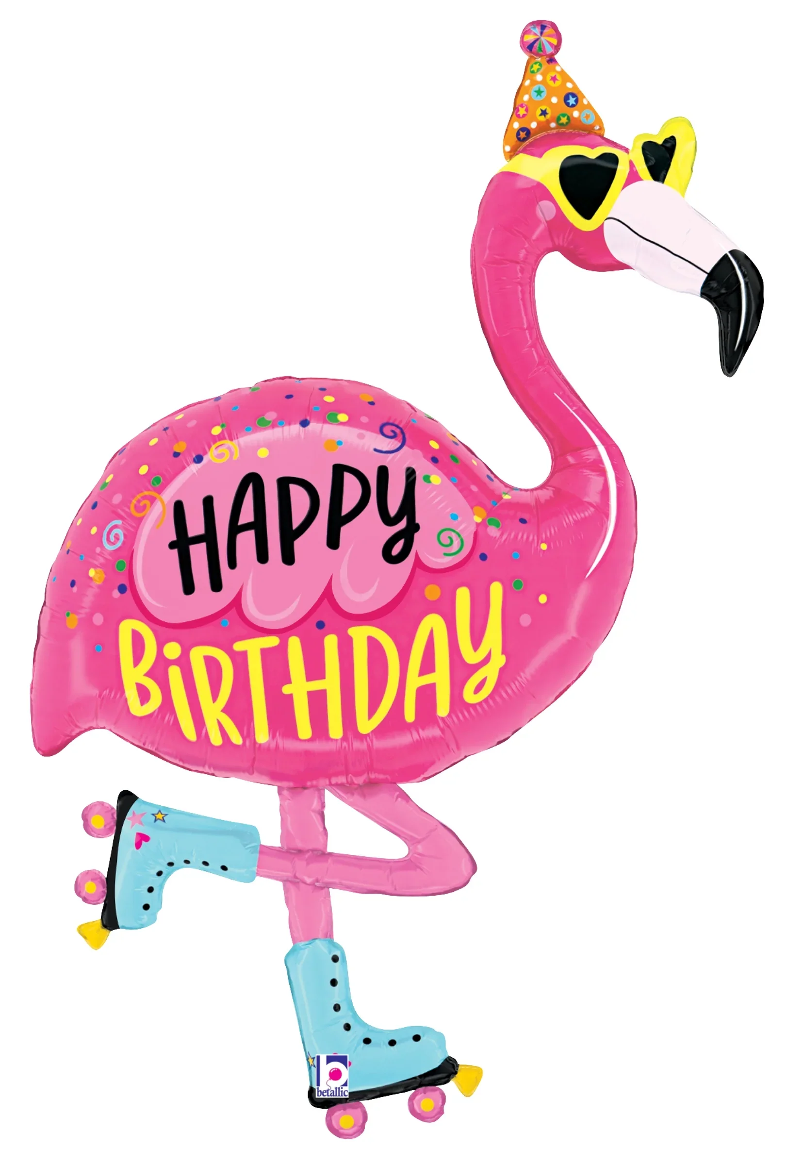 Betallic Flamingo Birthday