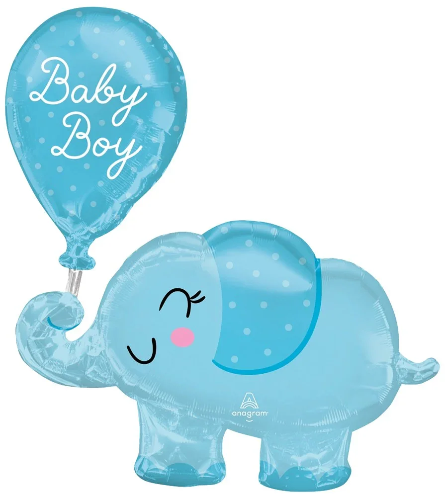 Baby Boy Blue Baby Elephant