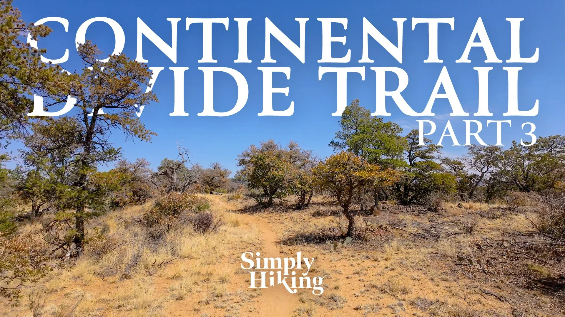 Virtual Continental Divide Trail New Mexico Part 3 for Treadmills