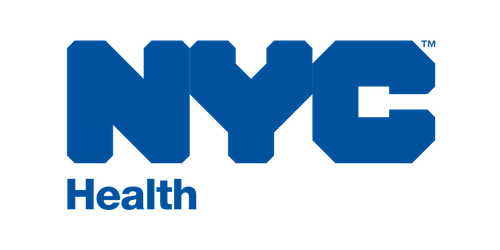 NYC Health logo in blue text.