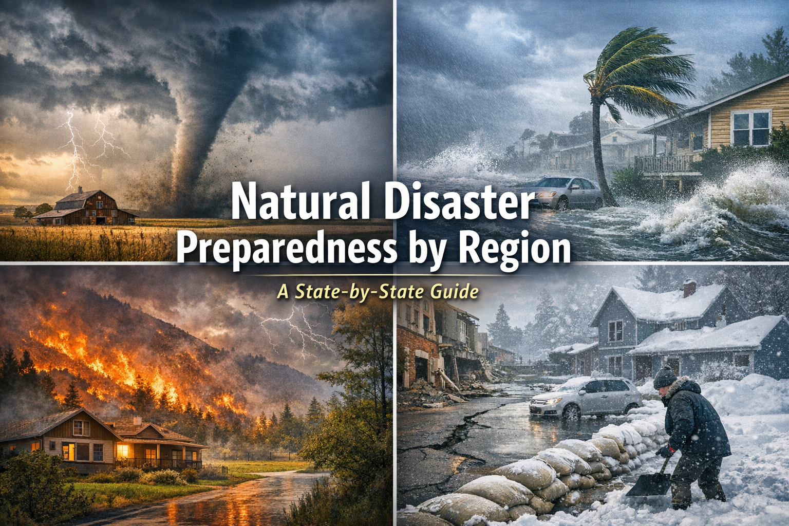 Natural Disaster Preparedness by Region: A State-by-State Guide