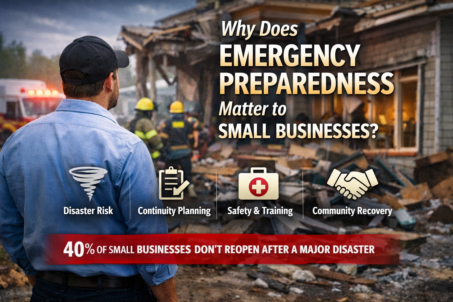 Emergency Preparedness for Small Businesses: Protecting People and Operations
