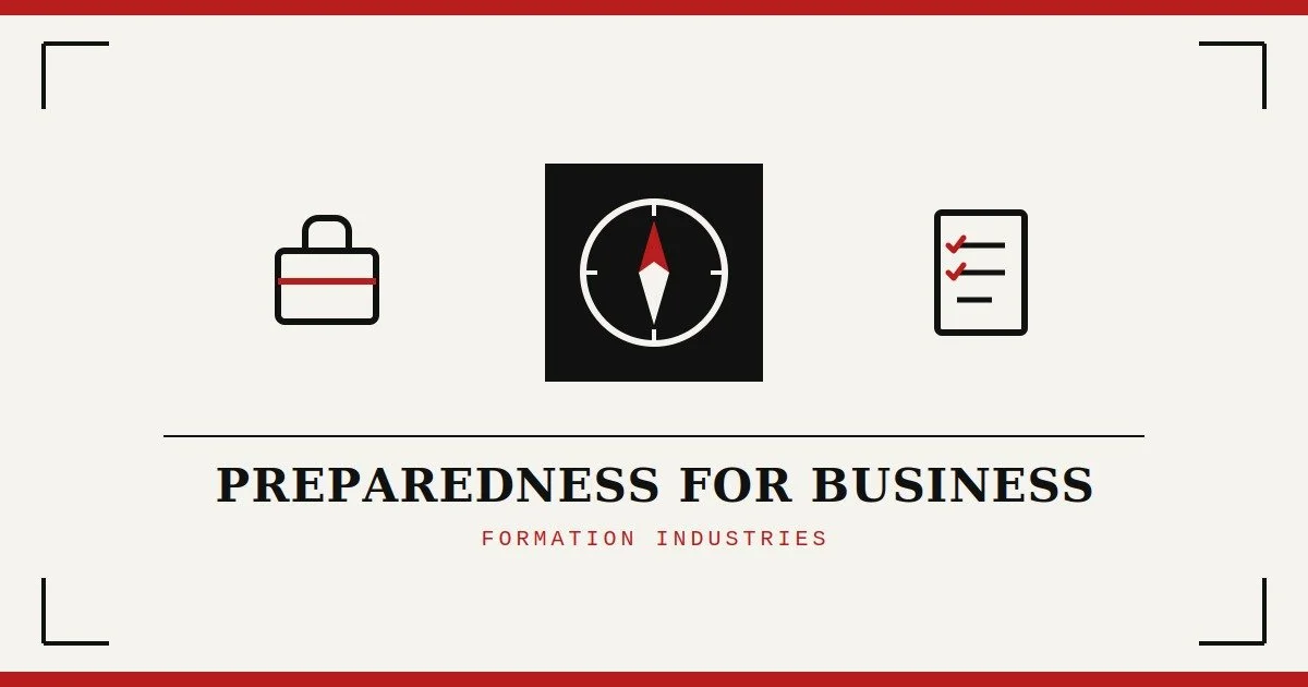 Emergency Preparedness for Businesses: What Formation Industries Actually Does
