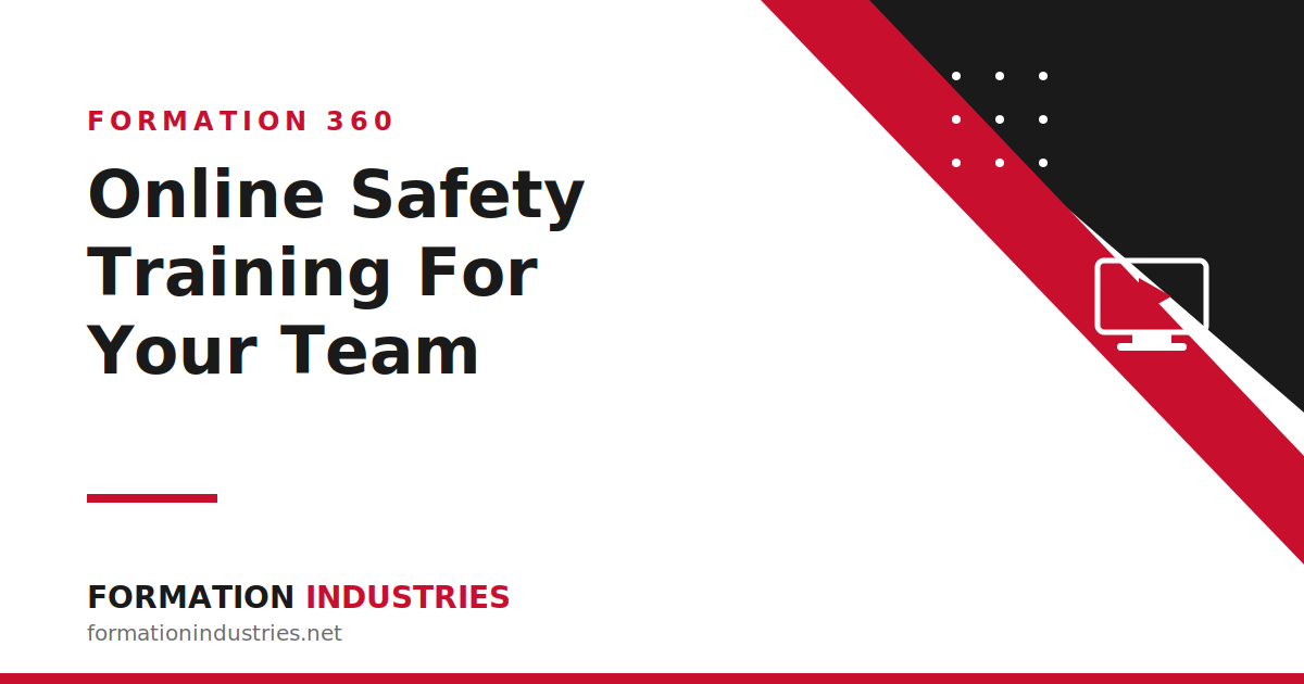 Formation Online Learning Platform: Online Emergency Preparedness and Safety Training for Your Team