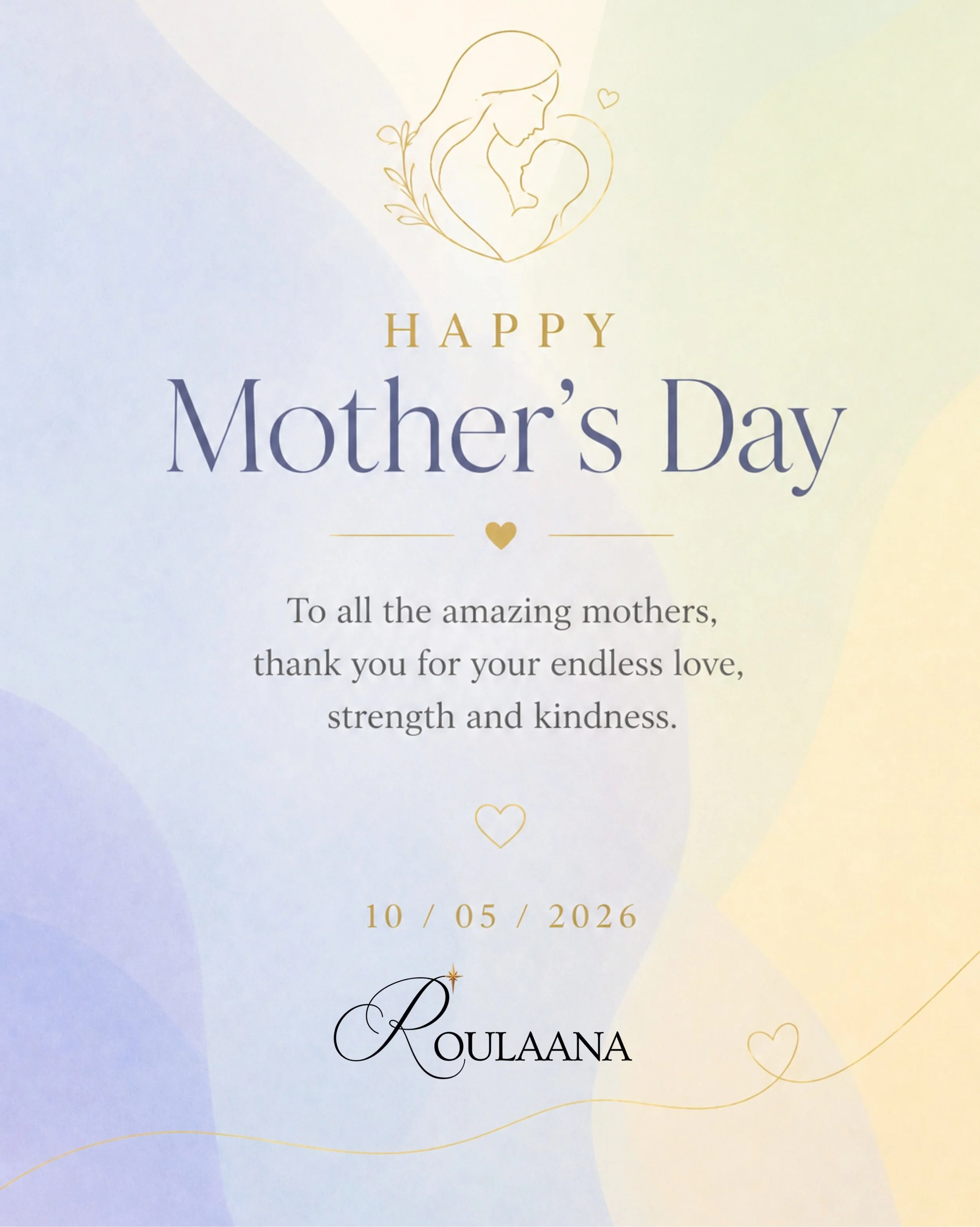 A mother&rsquo;s love is the purest kind of magic ✨
Filled with warmth, strength, care, and endless sacrifice. 🤍

Today, we celebrate every amazing mum and all the beautiful moments they create every day. 🌸

Happy Mother&rsquo;s Day
With love,
Roul