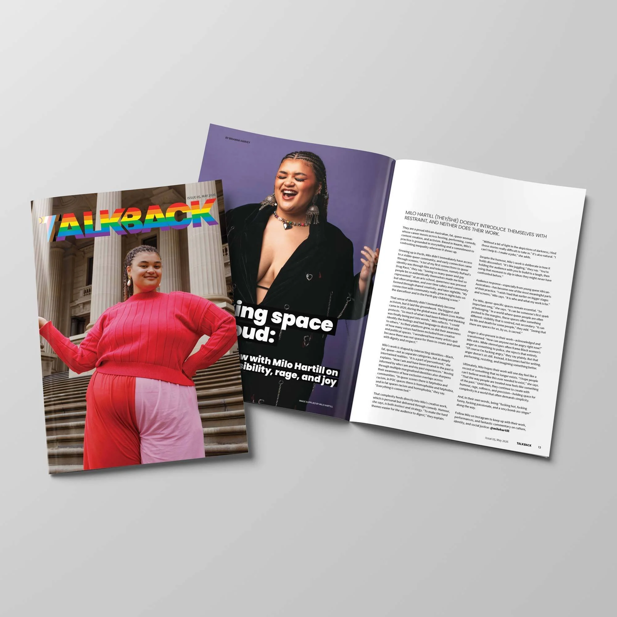 TALKBACK Issue #5: Digital Copy