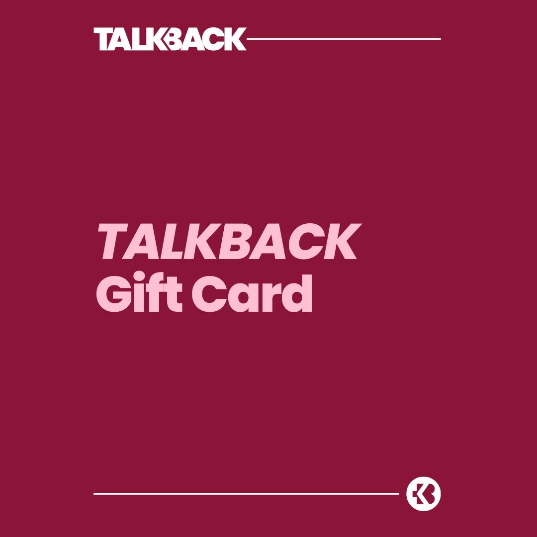 TALKBACK Gift Card