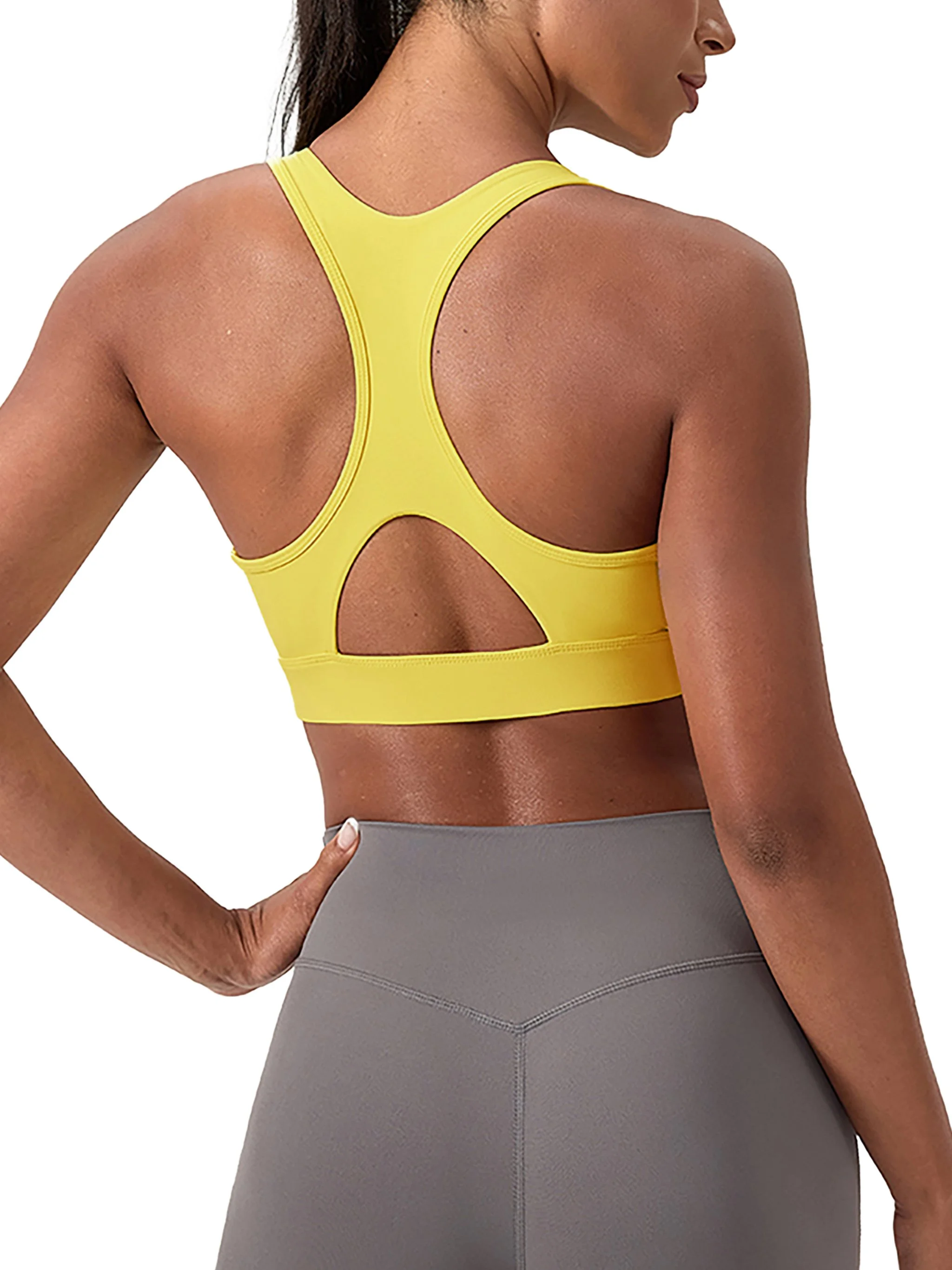 Women's Crossover V-Neck Sports Bra-mockups-9.png