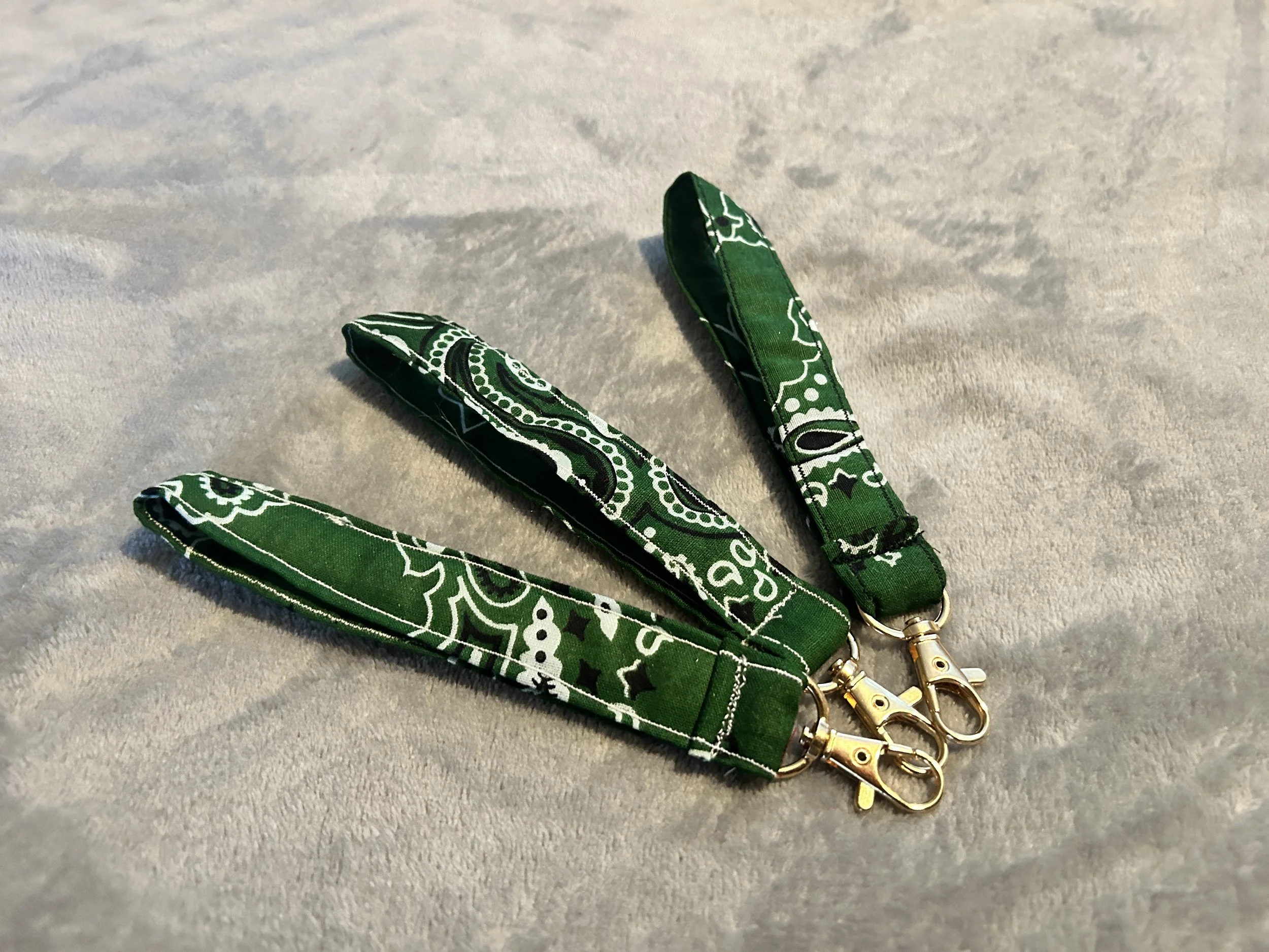 Bandana Wristlet Keychain