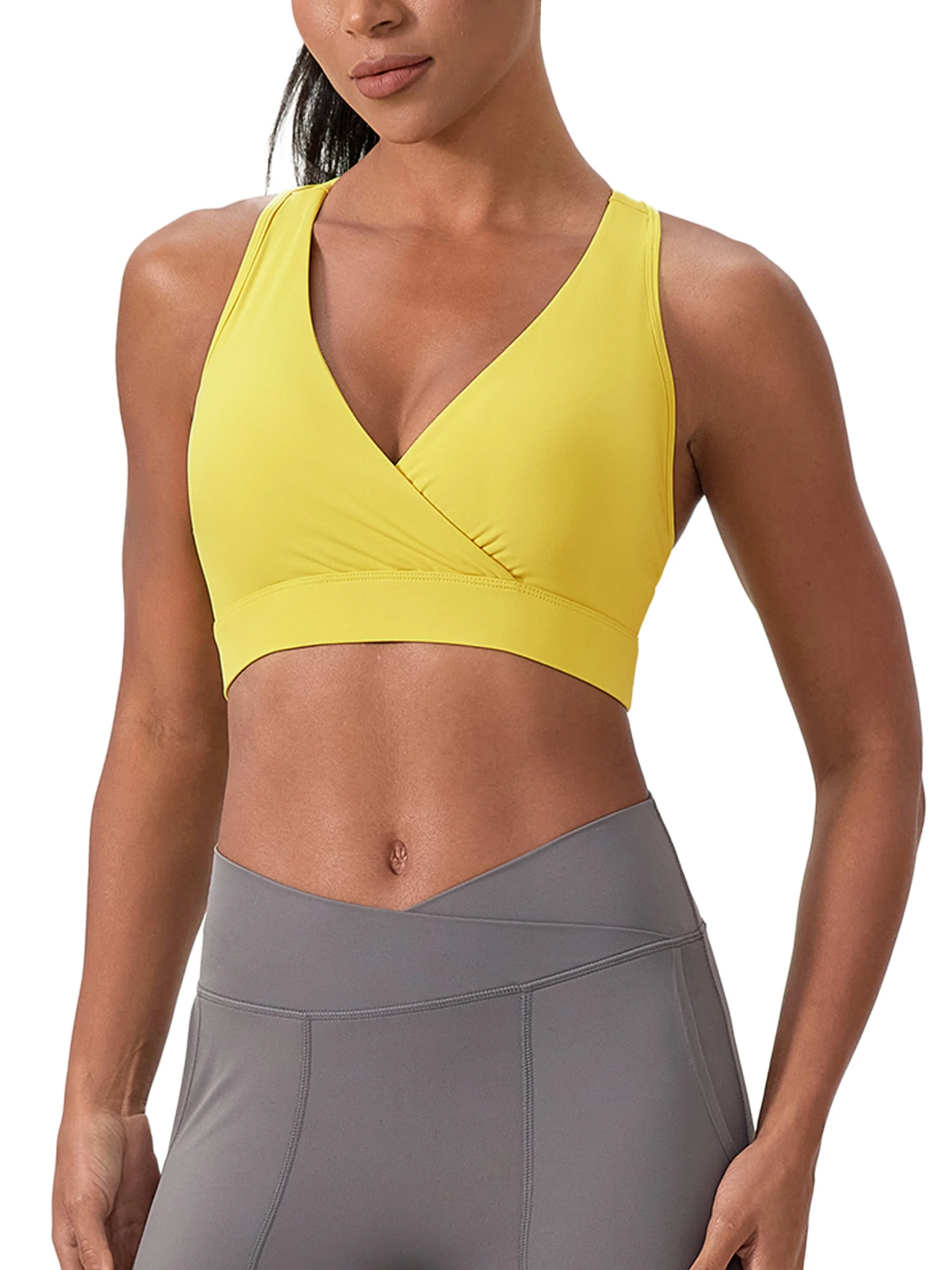 Women's Crossover V-Neck Sports Bra-mockups-5.png