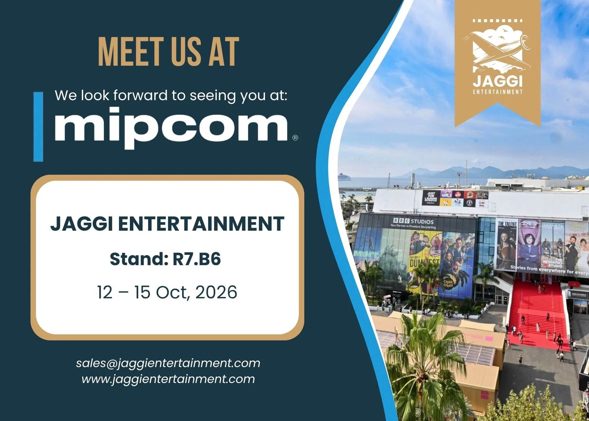 Meet us at Mipcom!