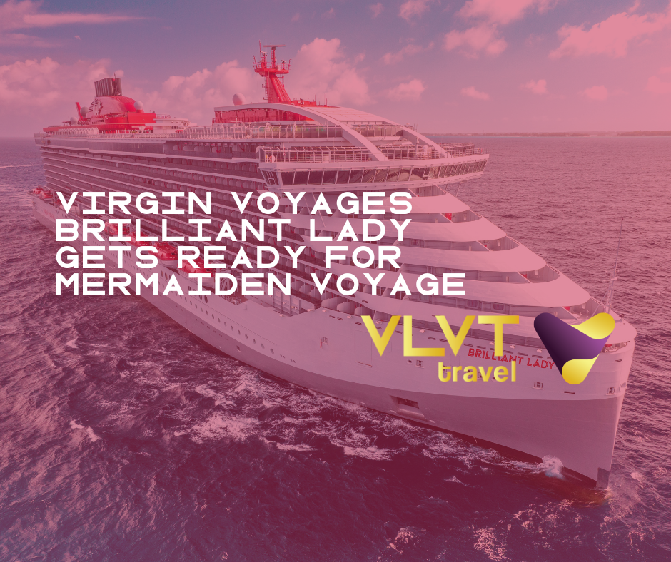 Virgin Voyages brilliant lady gets ready for mermaiden voyage