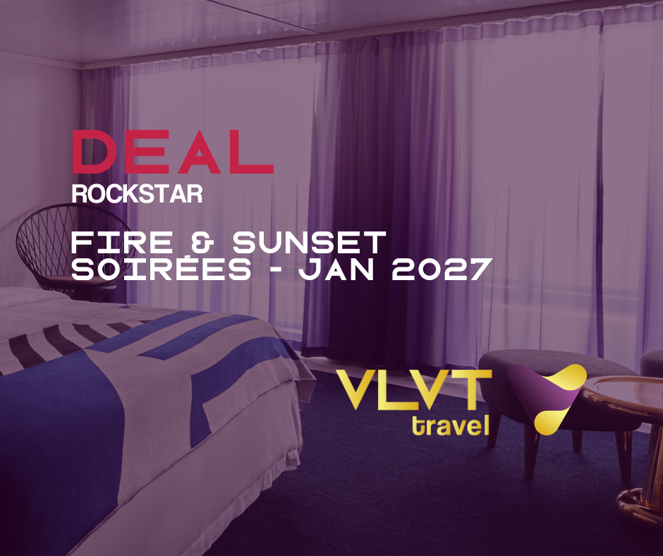 Deal: Fire &amp; Sunset Soirée - Jan 2027 Rockstar Cabins