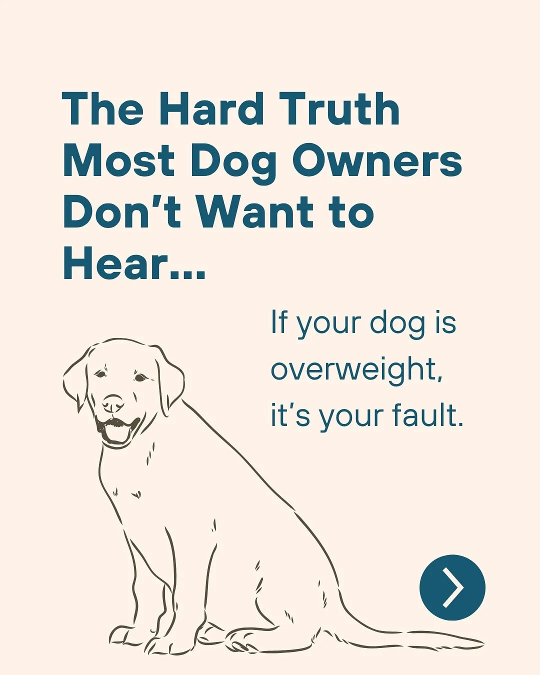 One of the worst (and very common) things I see dog owners doing today isn&rsquo;t what you&rsquo;d think&hellip; it&rsquo;s not abuse, it&rsquo;s not neglect, it&rsquo;s over-feeding. 

Too many people are simply feeding their dogs WAY too much. And