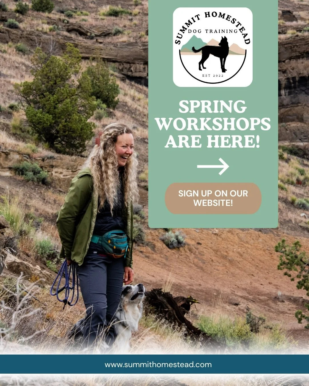 Let&rsquo;s do some dog training! 🫶 Spots are limited and are already going fast, snag yours so you can enjoy taking your dog out this summer 🌻 more details and sign up available on my website - follow the link in my bio!

#benddogtraining #dogsofb