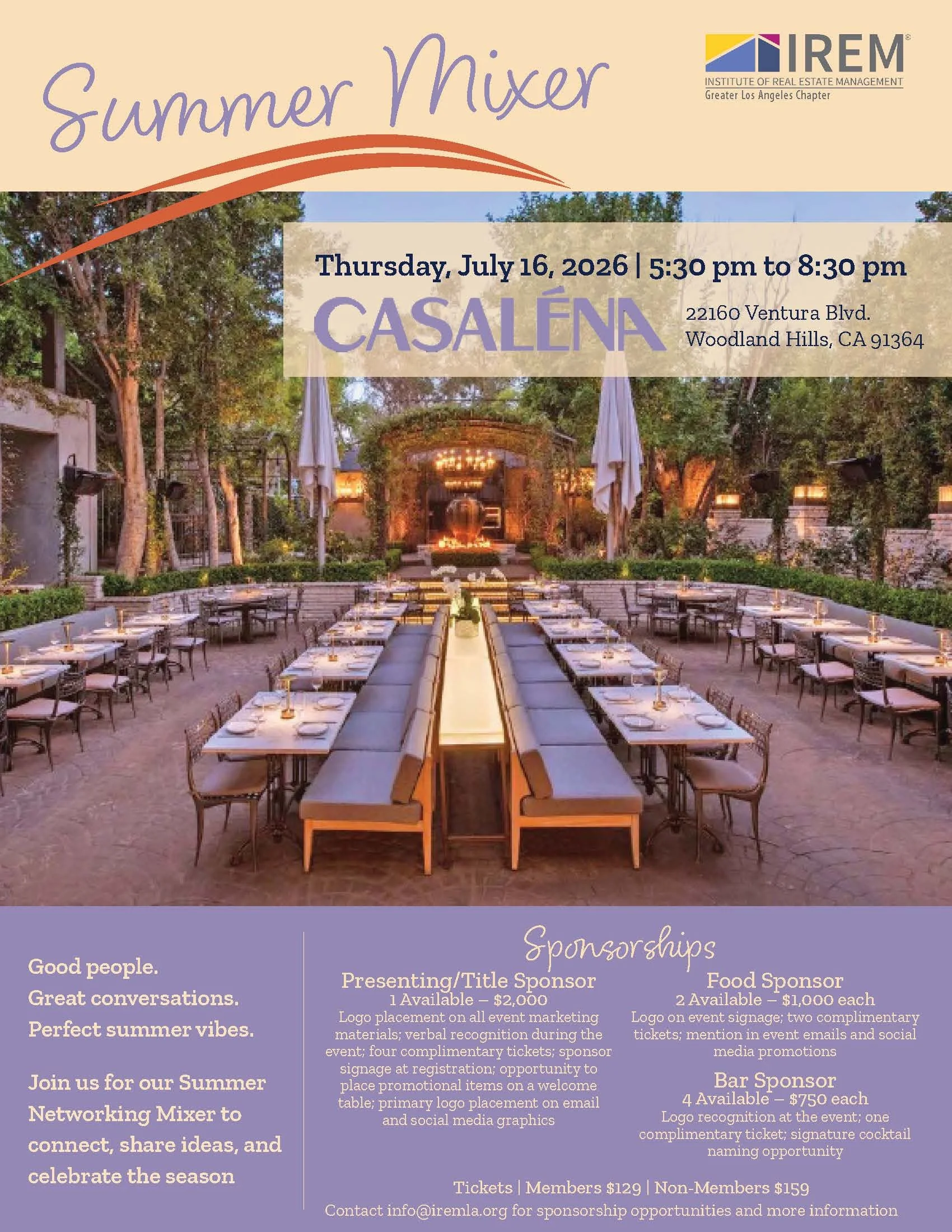 Summer Mixer