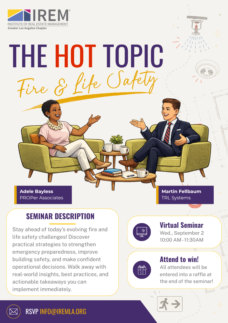 The Hot Topic - Fire &amp; Life Safety Virtual Seminar