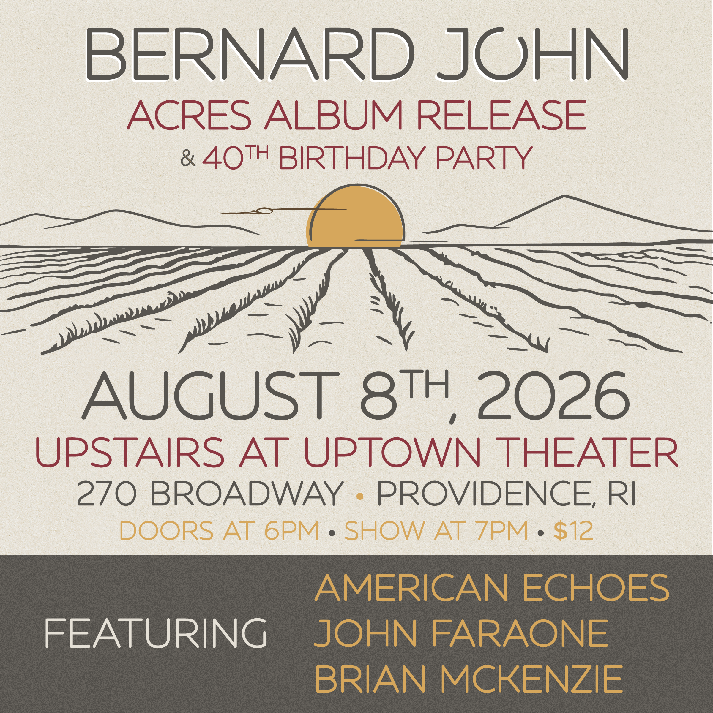 Acres Release Show